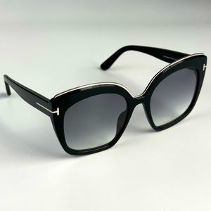 BRAND NEW TOM FORD FT0944/S 01B Chantelle Black/Grey Women Sunglasses
